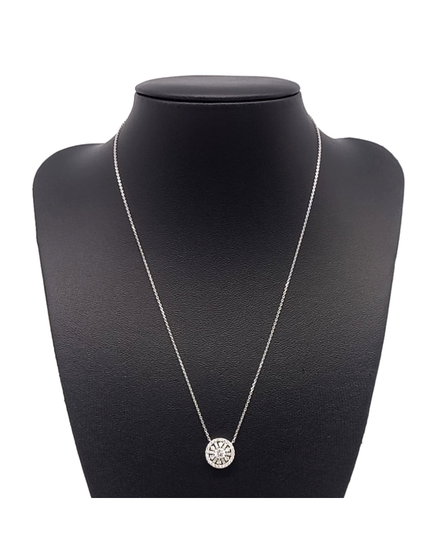 조셉 [중고명품] [구구스]중고명품 골든듀 0.22ct 다이아 씨엘로 목걸이 (NO 10586506) 멀티컬러 착용컷