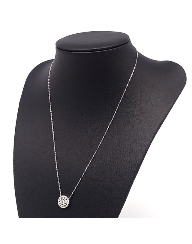 조셉 [중고명품] [구구스]중고명품 골든듀 0.22ct 다이아 씨엘로 목걸이 (NO 10586506) 멀티컬러 착용컷
