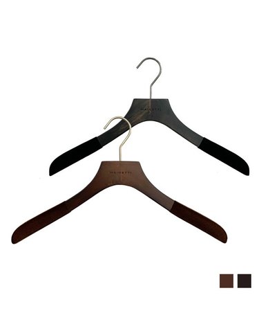 메이네티 럭셔리 벨벳 원목 상의 옷걸이 1P (2 color)