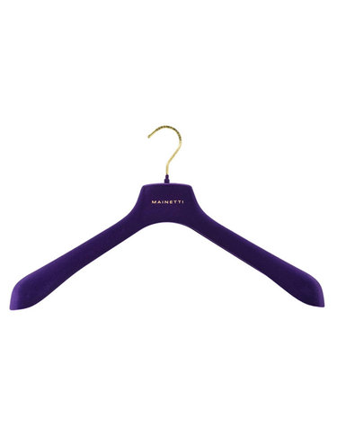 메이네티 프리미엄 벨벳 자켓 옷걸이 1P (Purple)
