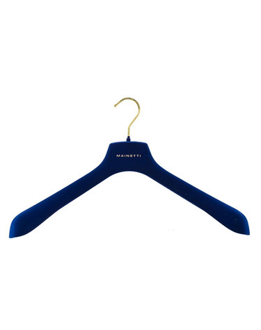 메이네티 프리미엄 벨벳 자켓 옷걸이 1P (Navy)