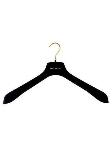 메이네티 프리미엄 벨벳 자켓 옷걸이 1P (Black)