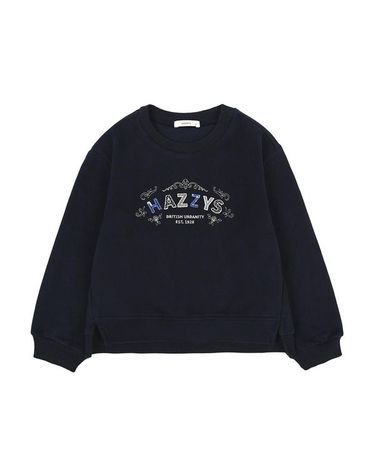 [보리보리] 헤지스키즈 자수 포인트 맨투맨 HUW12TM52M_NV