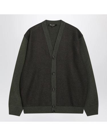 [해외직구][T56]로로피아나 FRM1645WS Green 남성 니트 스웨터