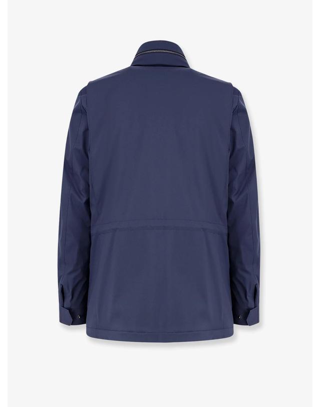 로로피아나 [해외직구][N85]로로피아나 FRM1976 남성 자켓 블레이저 코트 패딩 LORO PIANA Traveller Windmate Storm System fabric jacket 착용컷