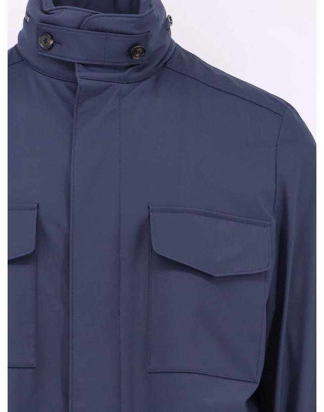 로로피아나 [해외직구][N85]로로피아나 FRM1976 남성 자켓 블레이저 코트 패딩 LORO PIANA Traveller Windmate Storm System fabric jacket 착용컷