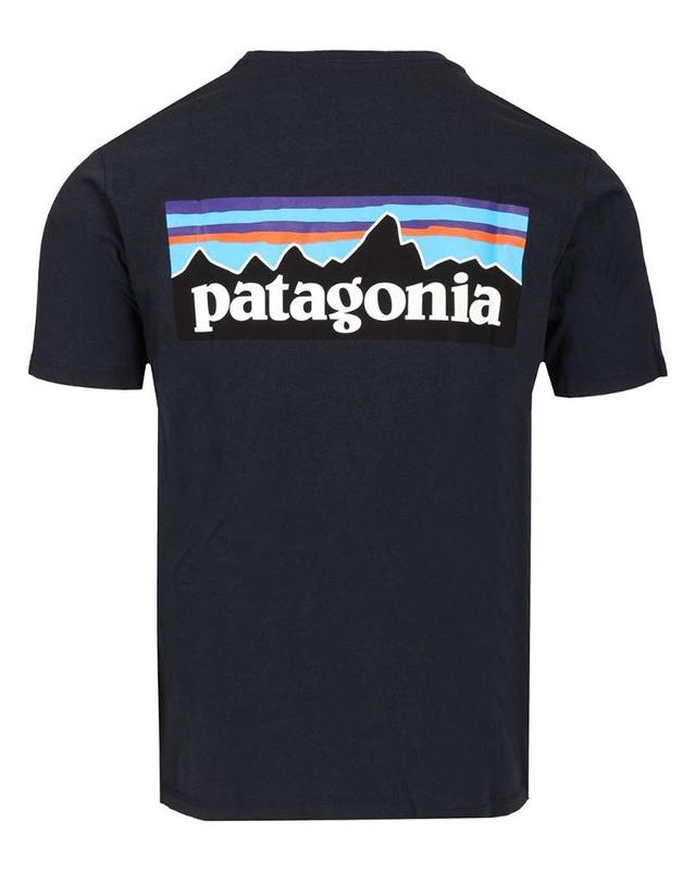 파타고니아 [해외직구][A94]파타고니아 38504NENA 남성 티셔츠 민소매 상의 PATAGONIA PATAGONIA P 6 Logo Responsibili Tee 착용컷