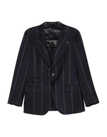 [해외직구][A94]GABRIELE PASINI 53531374801 남성 점프수트 오버롤 GABRIELE PASINI GABRIELE PASINI Single Breasted Blue Pinstripe Suit