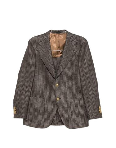 [해외직구][A94]GABRIELE PASINI 62248274102 남성 블레이저 자켓 GABRIELE PASINI GABRIELE PASINI Herringbone Blazer