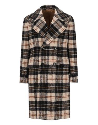 [해외직구][A94]GABRIELE PASINI 67524 1 700301 남성 코트 아우터 GABRIELE PASINI GABRIELE PASINI Double Breasted Plaid Coat