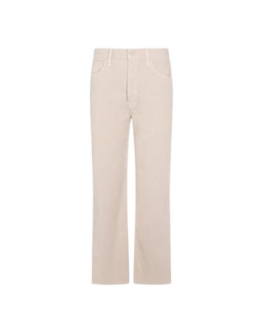 [해외직구][B47]MOTHER 10248413CPO 여성 데님 청바지 바지 BEIGE COTTON JEANS