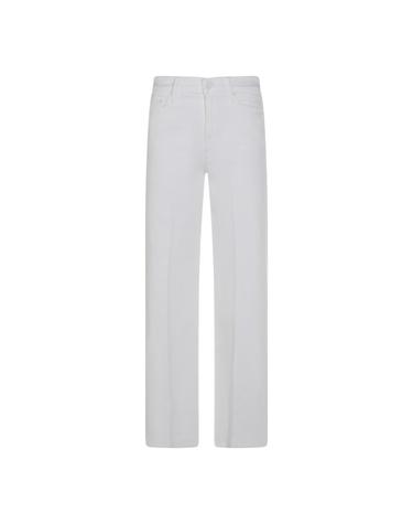 [해외직구][B47]MOTHER 10815753FOT 여성 데님 청바지 바지 WHITE COTTON JEANS