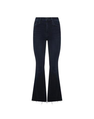 [해외직구][B47]MOTHER 1535104FCMH 여성 데님 청바지 바지 NAVY COTTON THE WEEKENDER FRAY JEANS