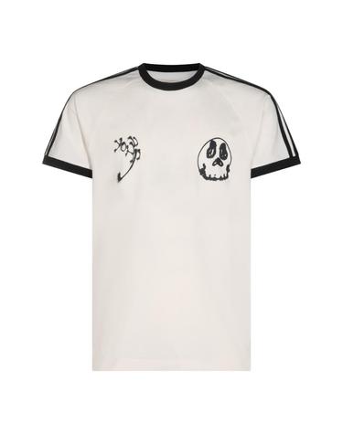 [해외직구][B47]아디다스 KX3813WHITE 남성 티셔츠 상의 탑 CHALK WHITE COTTON T SHIRT