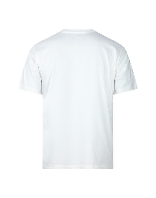 와이쓰리 [해외직구][Q11]아디다스 KW8184WHITE 남성 티셔츠 CHALK WHITE COTTON T SHIRT 착용컷