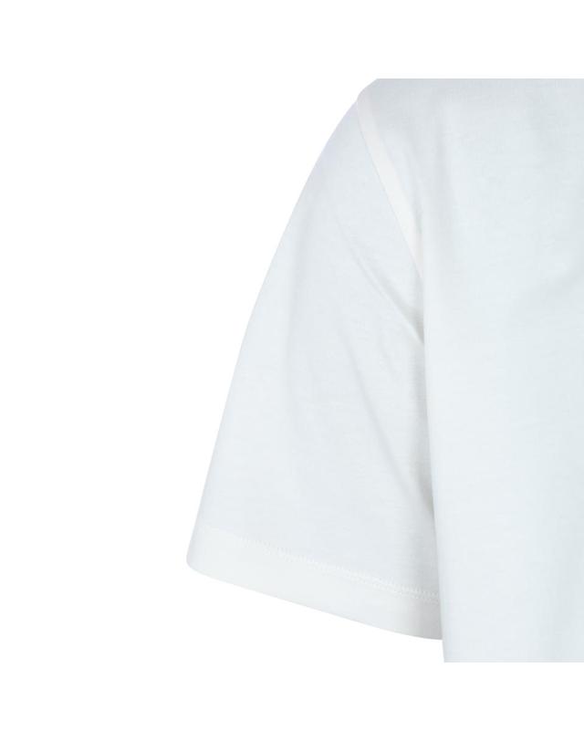 와이쓰리 [해외직구][Q11]아디다스 KW8184WHITE 남성 티셔츠 CHALK WHITE COTTON T SHIRT 착용컷