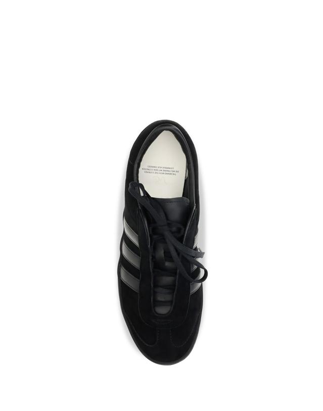 와이쓰리 [해외직구][K68]요지야마모토 LA6689 BLACK 남성 스니커즈 단화 로우탑 하이탑 Gazelle leather Sneakers 착용컷