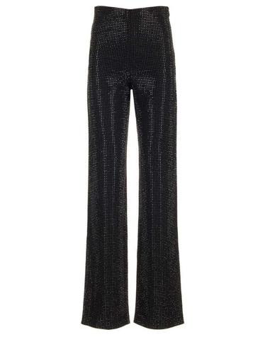 [해외직구][A94]롤랑뮤레 RM AW24 051P BBLACK 여성 팬츠 트라우저 바지 ROLAND MOURET ROLAND MOURET Embellished Boot Cut Trousers