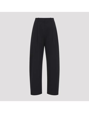 [해외직구][D14]스튜디오니콜슨 SPERROSNW1367 BLACK 여성 팬츠 하의 트라우저 바지 Studio NicholsonSperro Double Pleat Pants
