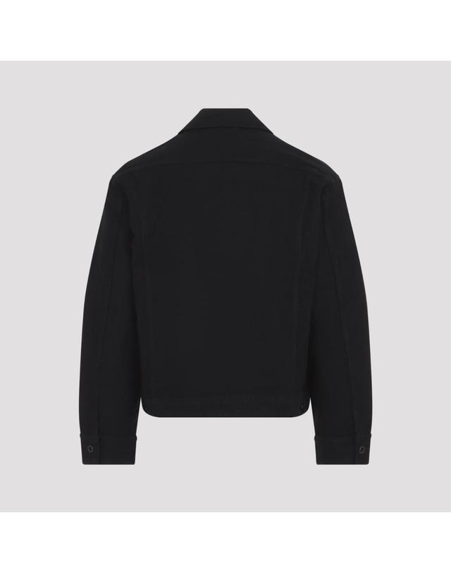 스튜디오 니콜슨 [해외직구][D14]스튜디오니콜슨 DERBYSNM1442 BLACK 남성 자켓 코트 아우터 Studio Nicholson Derby Cropped Jacket 착용컷