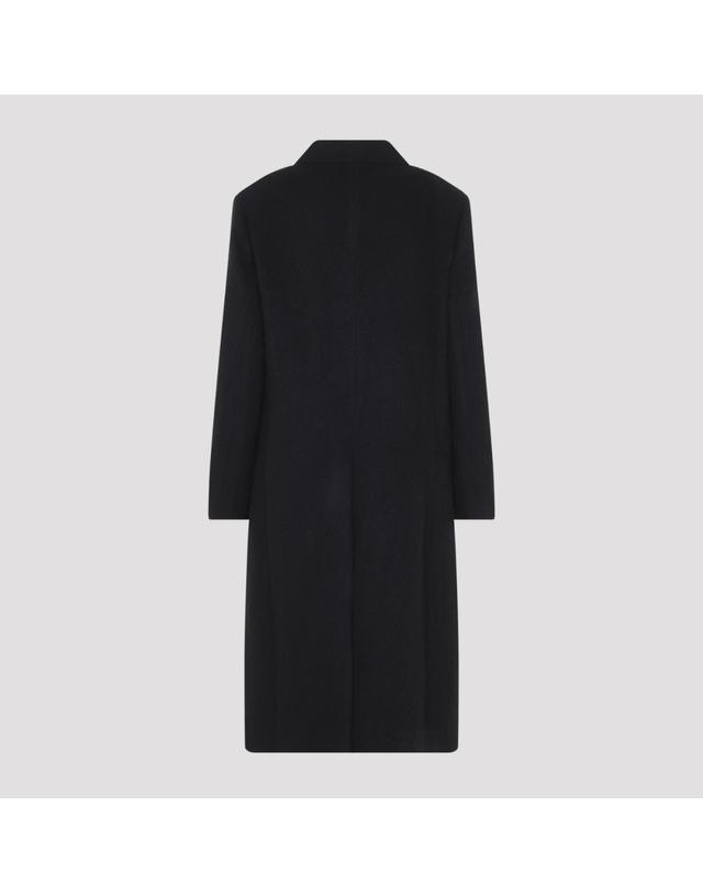 스튜디오 니콜슨 [해외직구][D14]스튜디오니콜슨 ABERSNW1911 COLA 여성 자켓 코트 아우터 Studio Nicholson Aber Oversized Double Breasted Coat 착용컷