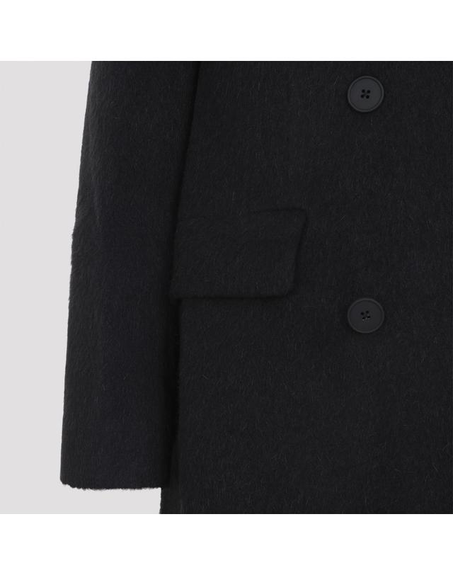 스튜디오 니콜슨 [해외직구][D14]스튜디오니콜슨 ABERSNW1911 COLA 여성 자켓 코트 아우터 Studio Nicholson Aber Oversized Double Breasted Coat 착용컷