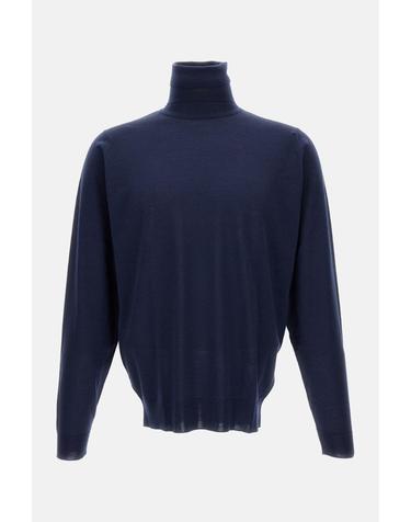 [해외직구][G95]John Smedley CHERWELLMIDNIGHT 남성 니트 가디건 스웨터 HIGH NECK PULLOVER