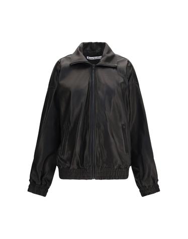 [해외직구][K68]아크네 스튜디오 A70238 900 여성 다운자켓 패딩 다운베스트 파카 Leather Jacket with high collar
