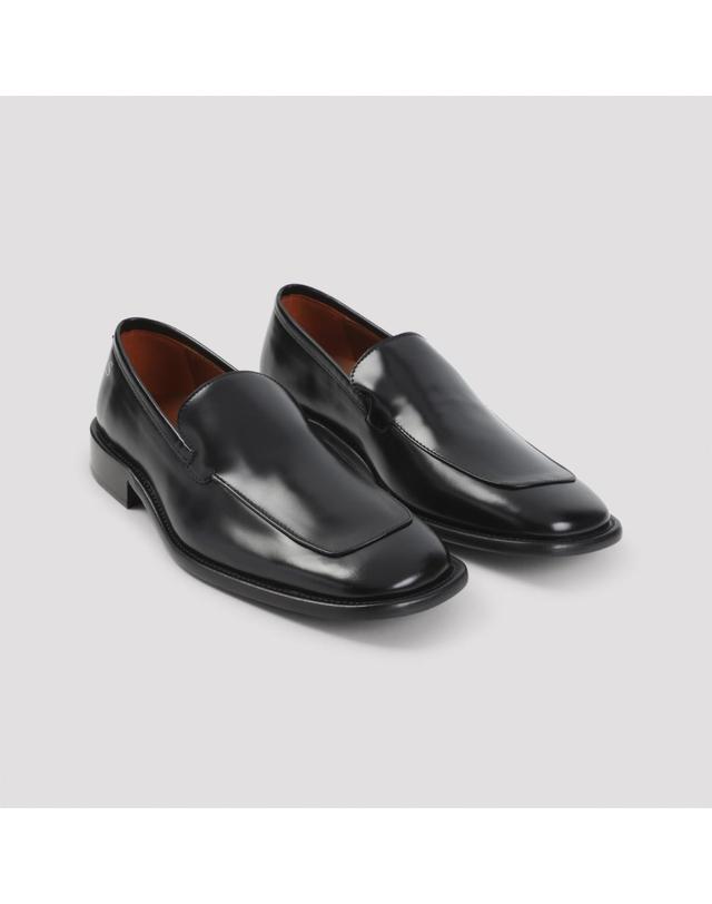아크네스튜디오 [해외직구][D14]아크네 스튜디오 CD0027 900 BLACK 남성 로퍼 모카신 단화 Acne Studios Loafer 착용컷