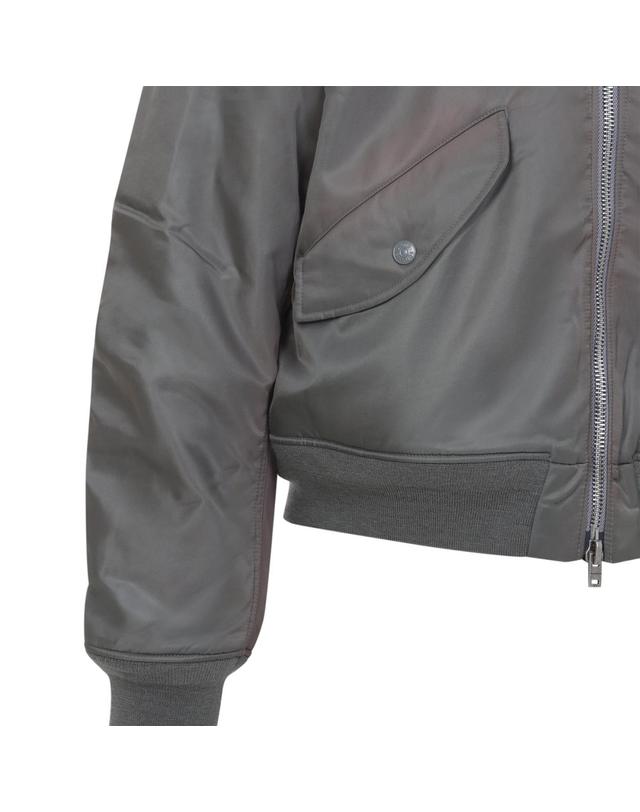 아크네스튜디오 [해외직구][D14]아크네 스튜디오 B90881 AA7 STONE GREY 남성 자켓 코트 아우터 Acne Studios Bomber Jacket 착용컷