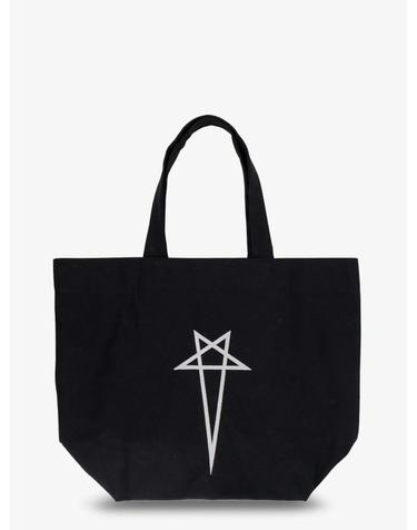 [해외직구][N85]릭오웬스 RH0000010 남성 토트백 서류가방 크로스백 RICK OWENS Canvas handbag with front logo