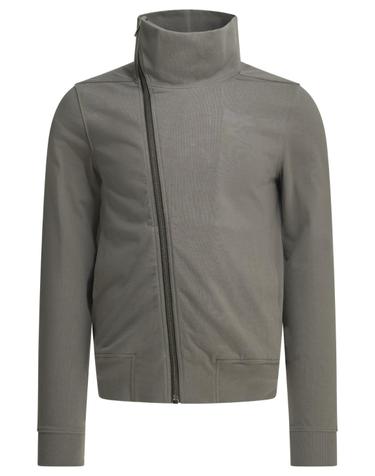 [해외직구][V90]릭오웬스 RU02F4272BA28 남성 맨투맨 후드 스웨트셔츠 집업 Bauhaus zippered sweatshirt