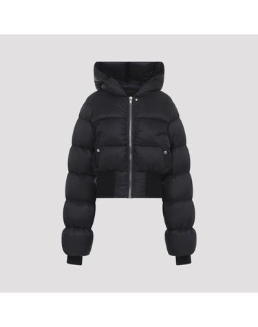 [해외직구][D14]릭오웬스 RP02F5775NPD3 09 BLACK 여성 자켓 코트 아우터 Rick Owens Hooded Jacket