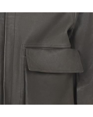 [해외직구][D14]릭오웬스 RR02F4705LCD 39 WASHED BLACK 남성 자켓 코트 아우터 Rick Owens Tower Alice Leather Jacket