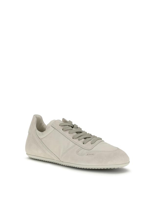릭오웬스 [해외직구][K68]릭오웬스 RU01F2889 888 남성 스니커즈 단화 로우탑 하이탑 Fabric and leather Sneakers 착용컷
