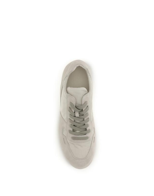릭오웬스 [해외직구][K68]릭오웬스 RU01F2889 888 남성 스니커즈 단화 로우탑 하이탑 Fabric and leather Sneakers 착용컷