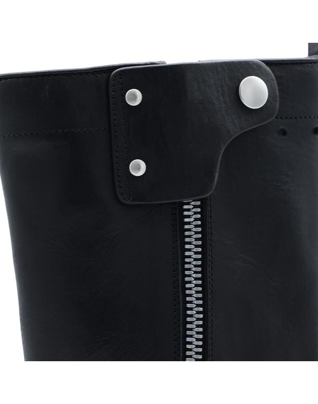 릭오웬스 [해외직구][B47]릭오웬스 RU02F4826LOO09 남성 부츠 첼시부츠 바이커부츠 BLACK LEATHER CREEPER GABE BOOTS 착용컷