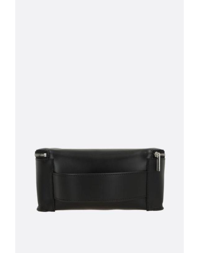 릭오웬스 [해외직구][E32]릭오웬스 RV0000003LGW09 남성 카드지갑 카드홀더 RICK OWENS medium beauty case in smooth leather 착용컷