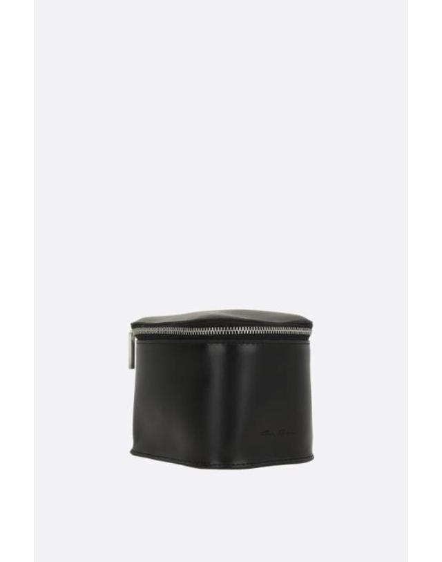 릭오웬스 [해외직구][E32]릭오웬스 RV0000002LGW09 남성 카드지갑 카드홀더 RICK OWENS small beauty case in smooth leather 착용컷
