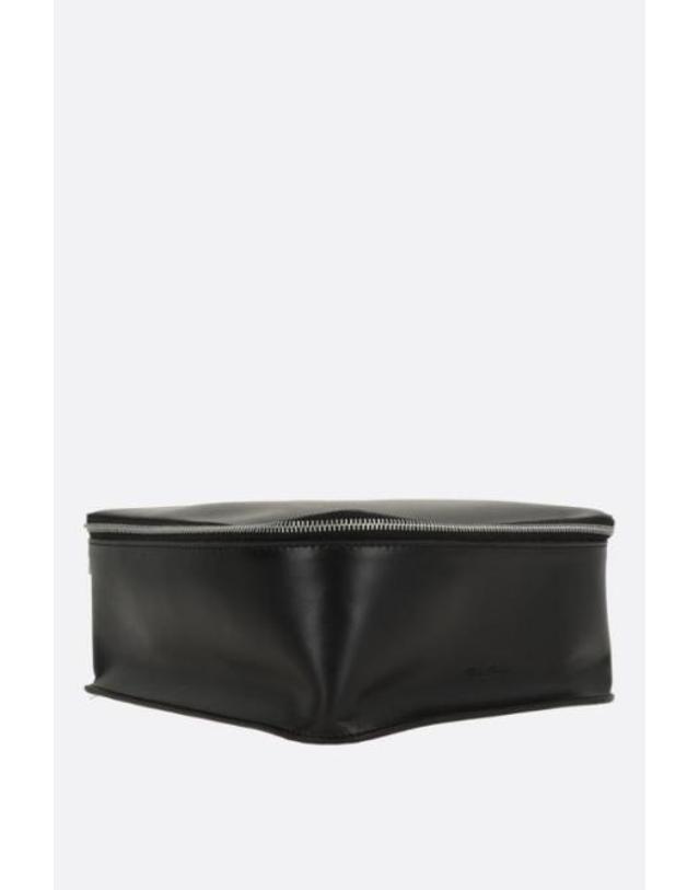 릭오웬스 [해외직구][E32]릭오웬스 RV0000004LGW09 남성 카드지갑 카드홀더 RICK OWENS large beauty case in smooth leather 착용컷