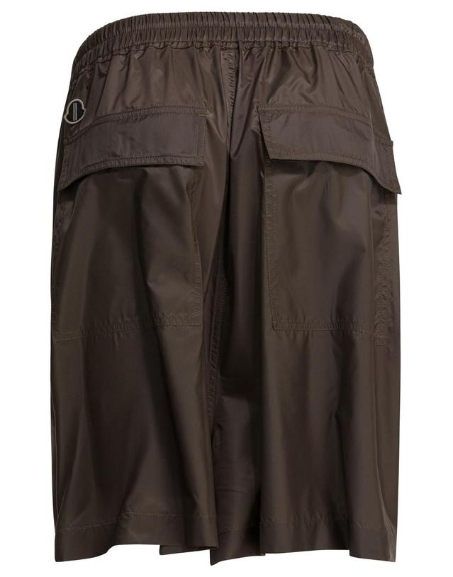 릭오웬스 [해외직구][V90]릭오웬스 MU01F2B01M8114828 여성 숏팬츠 반바지 숏츠 Kiltshorts x Moncler shorts 착용컷