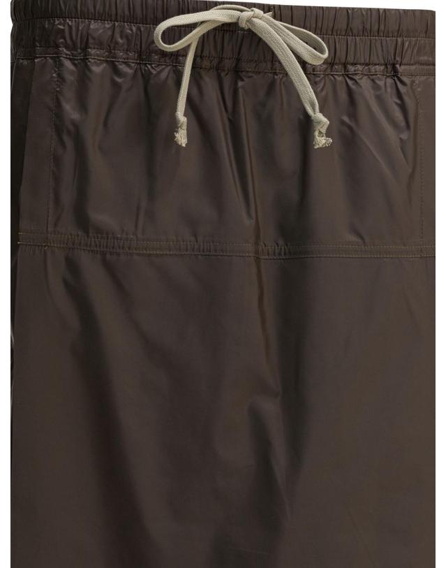 릭오웬스 [해외직구][V90]릭오웬스 MU01F2B01M8114828 여성 숏팬츠 반바지 숏츠 Kiltshorts x Moncler shorts 착용컷