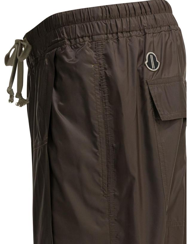 릭오웬스 [해외직구][V90]릭오웬스 MU01F2B01M8114828 여성 숏팬츠 반바지 숏츠 Kiltshorts x Moncler shorts 착용컷