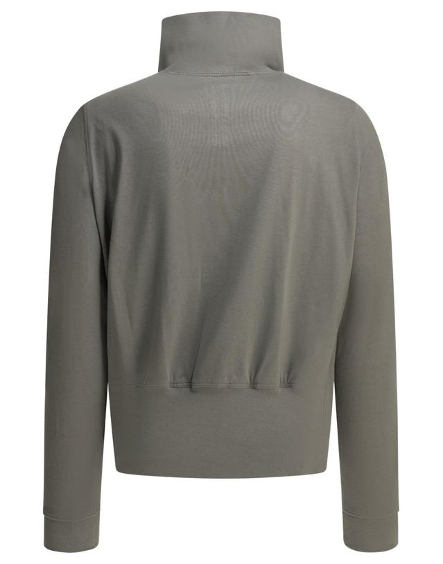 릭오웬스 [해외직구][V90]릭오웬스 RU02F4272BA28 남성 맨투맨 후드 스웨트셔츠 집업 Bauhaus zippered sweatshirt 착용컷