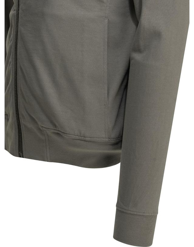 릭오웬스 [해외직구][V90]릭오웬스 RU02F4272BA28 남성 맨투맨 후드 스웨트셔츠 집업 Bauhaus zippered sweatshirt 착용컷