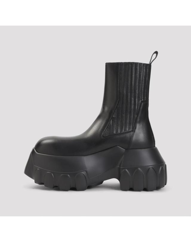 릭오웬스 [해외직구][D14]릭오웬스 RU02F4860LOOEC 99 BLACK 남성 부츠 첼시부츠 바이커부츠 Rick Owens Beatle Mega Tractor Boot 착용컷