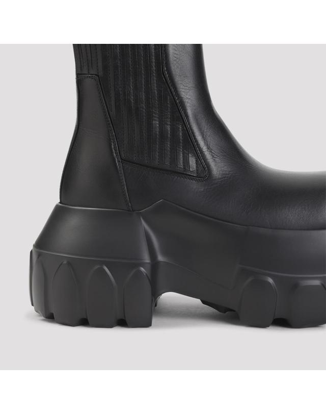릭오웬스 [해외직구][D14]릭오웬스 RU02F4860LOOEC 99 BLACK 남성 부츠 첼시부츠 바이커부츠 Rick Owens Beatle Mega Tractor Boot 착용컷