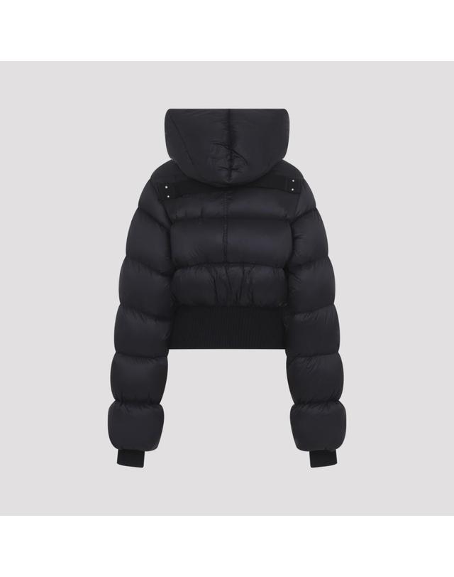 릭오웬스 [해외직구][D14]릭오웬스 RP02F5775NPD3 09 BLACK 여성 자켓 코트 아우터 Rick Owens Hooded Jacket 착용컷