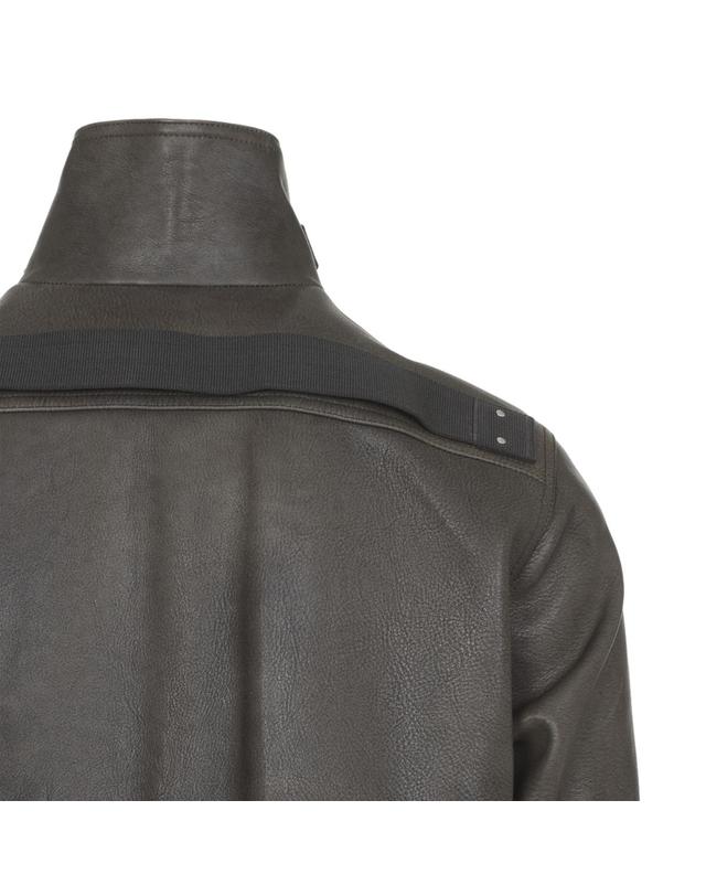 릭오웬스 [해외직구][D14]릭오웬스 RR02F4705LCD 39 WASHED BLACK 남성 자켓 코트 아우터 Rick Owens Tower Alice Leather Jacket 착용컷