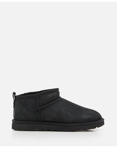 [해외직구][G95]어그 1116109BLACK 여성 앵클부츠 가죽부츠 레인부츠 ULTRA MINI CLASSIC BOOTS